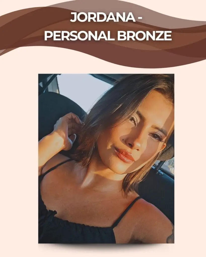 Personal bronze Jordana no Studio Bronze Jardim Guanabara, em Goiânia.