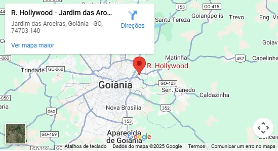 localização do glow bronze goiânia